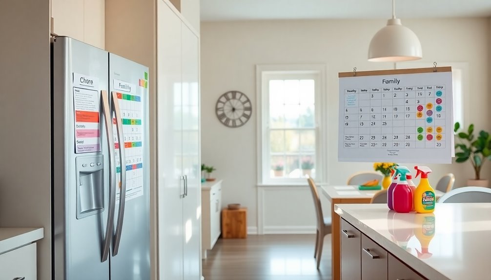 organized chores by frequency