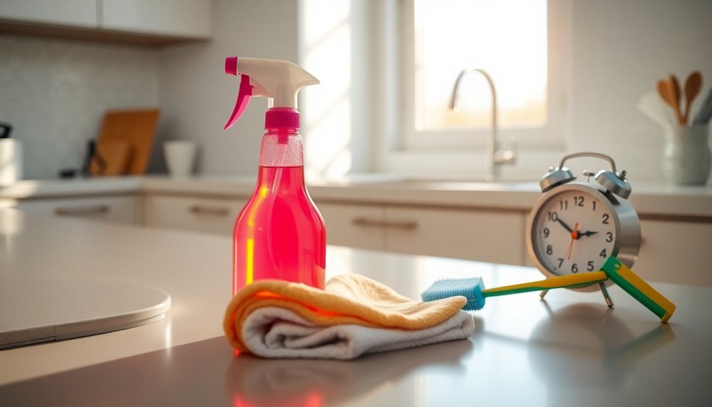 quick cleaning supply checklist