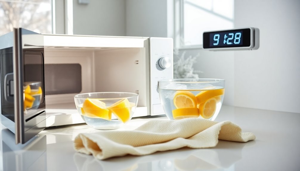 quick microwave cleaning tips