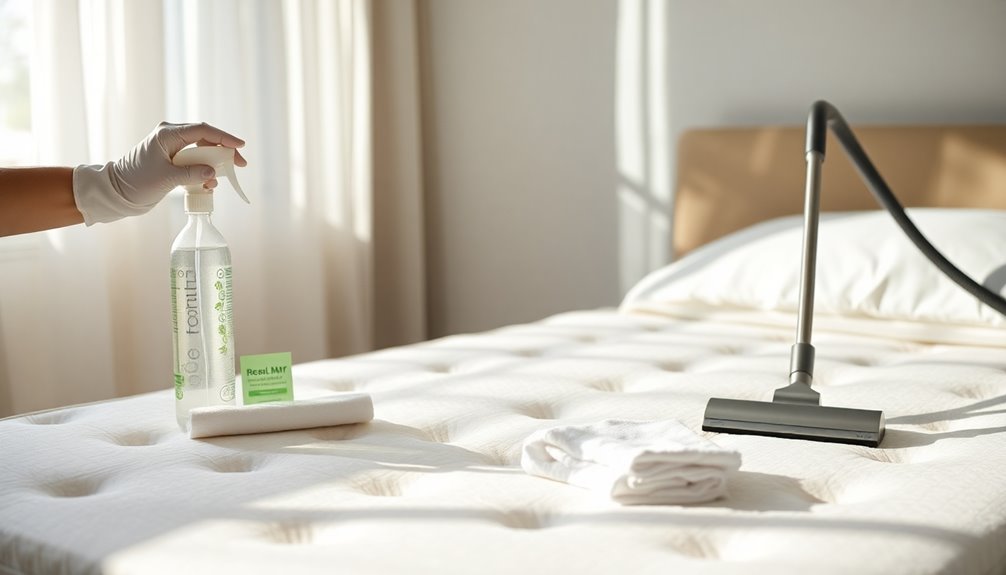 regular mattress cleaning schedule