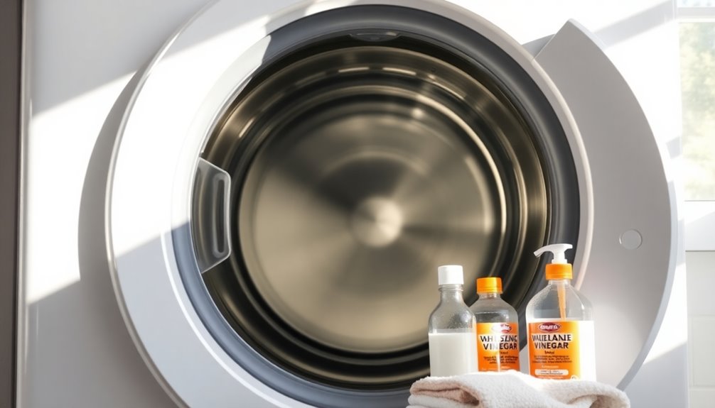 regularly clean washing machine