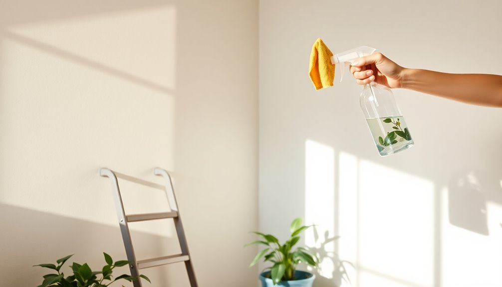 safe wall cleaning supplies