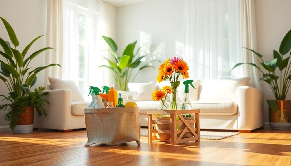 summer cleaning for inviting spaces