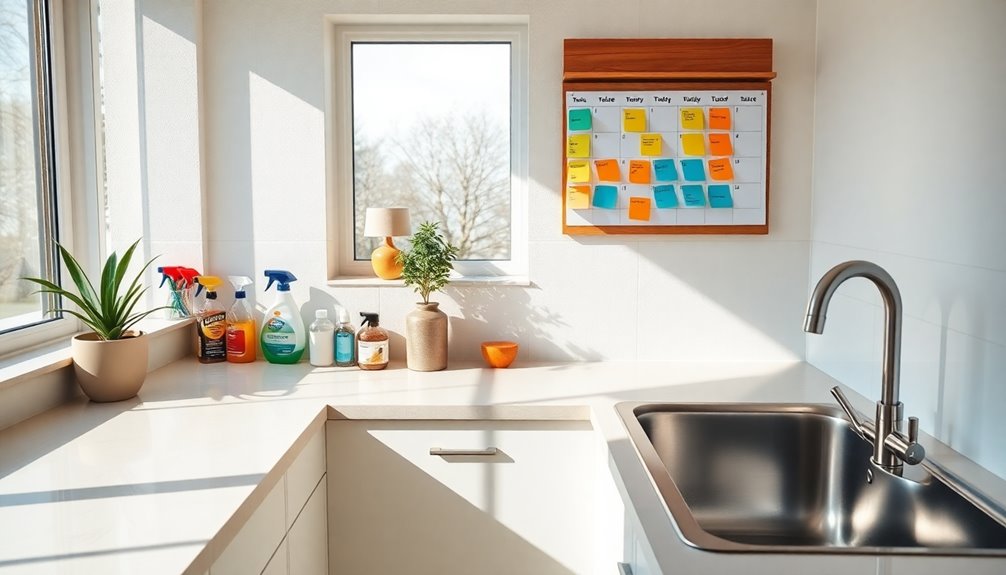 tailored cleaning schedule tips