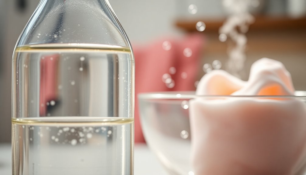 vinegar and softener conflict