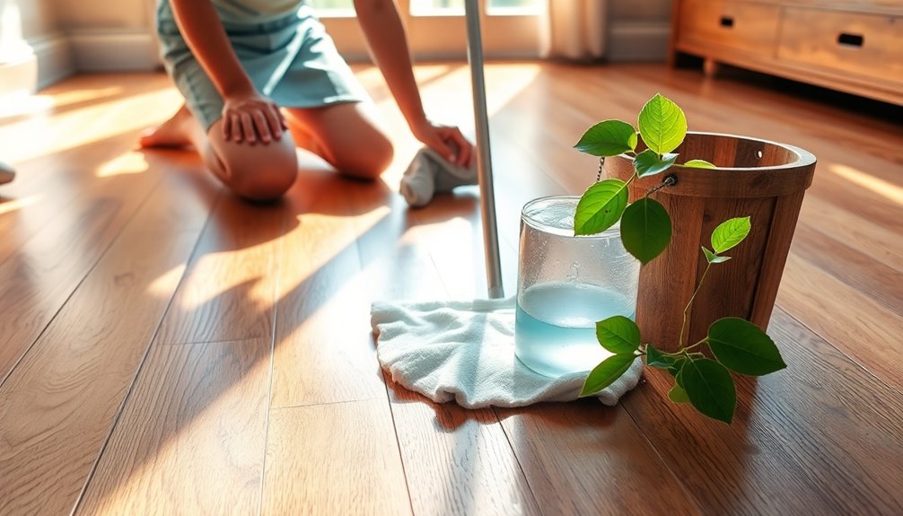 vinegar eco friendly wood cleaner