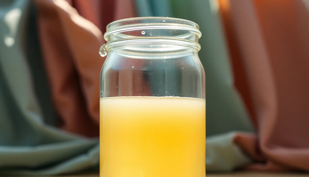 vinegar enhances laundry softness