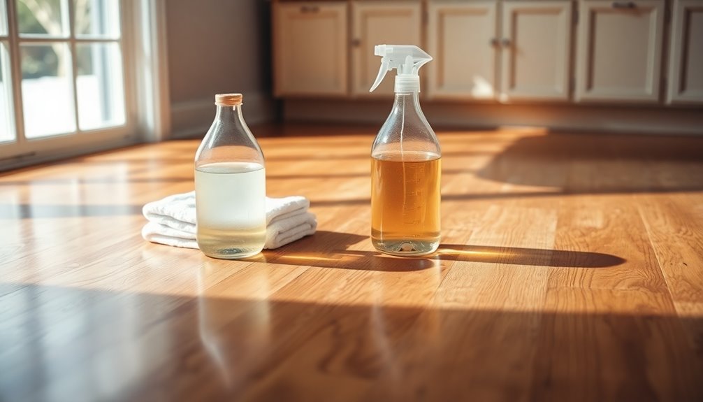 vinegar s acidity enhances cleaning