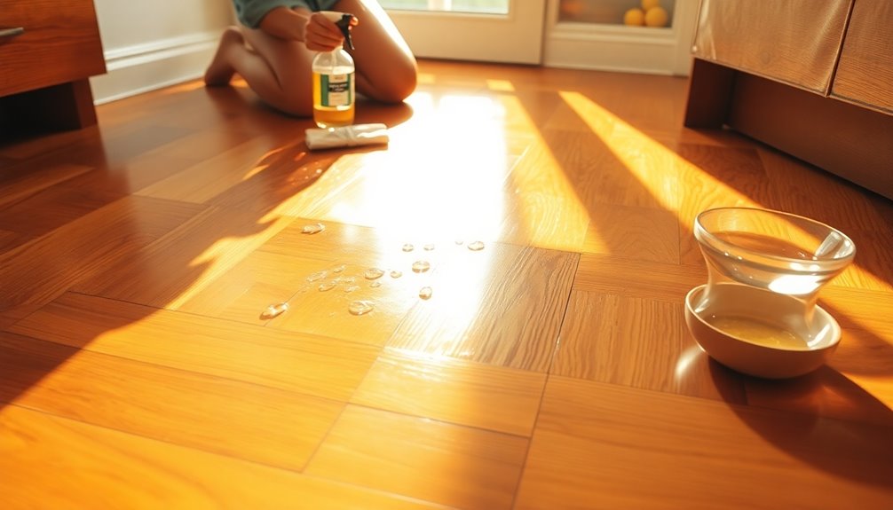 vinegar s risks on wood