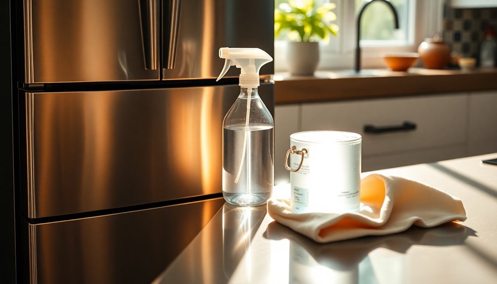 vinegar water cleaning solution