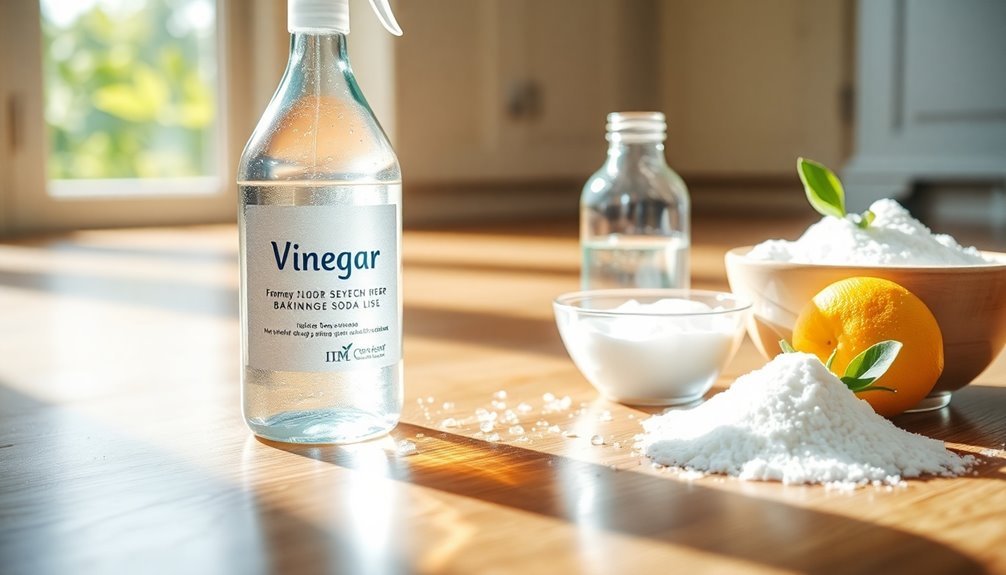vinegar water essential oils