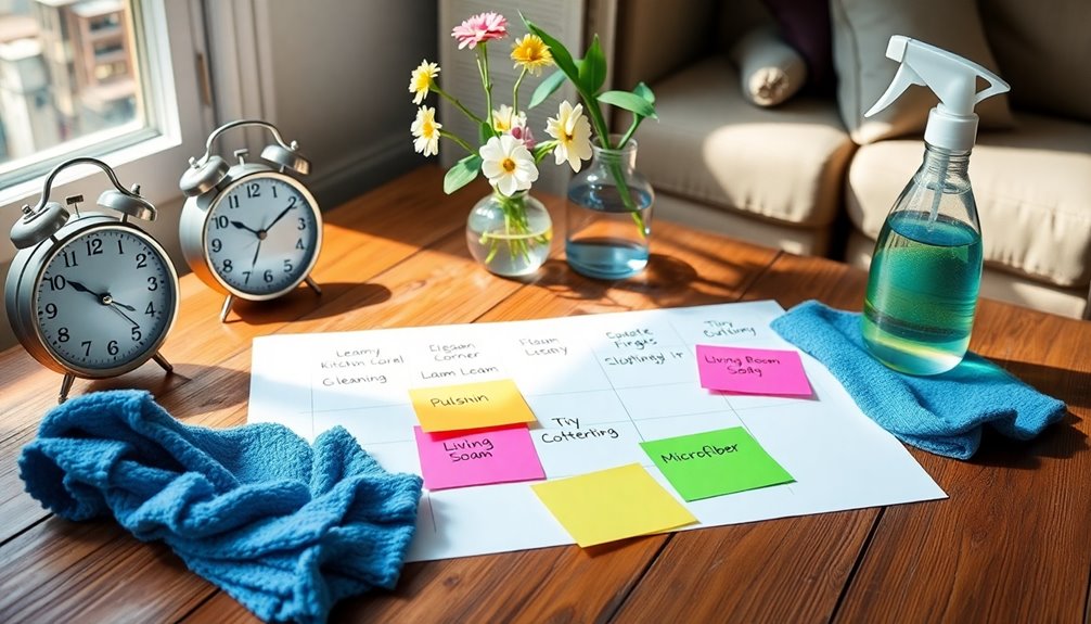 weekly high traffic cleaning essentials